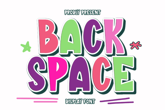 Back Space Font for Modern Web Design