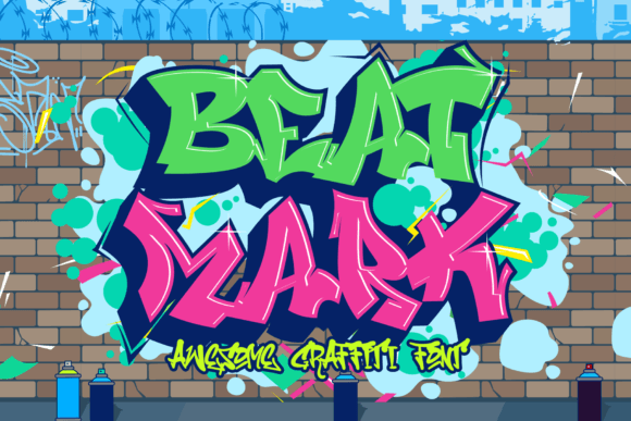 Beat Mark: A Bold Display Font for Modern Web Design