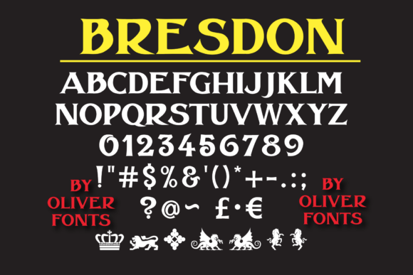 Bresdon Font for Bold Brand Visuals