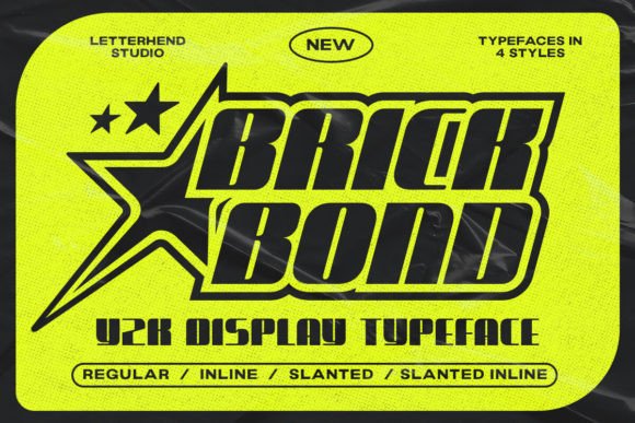 Brick Bond: A Futuristic Font for Bold Branding