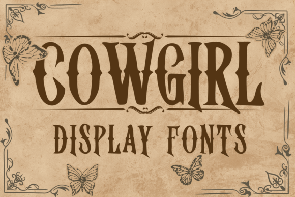 Cowgirl Display Font Review