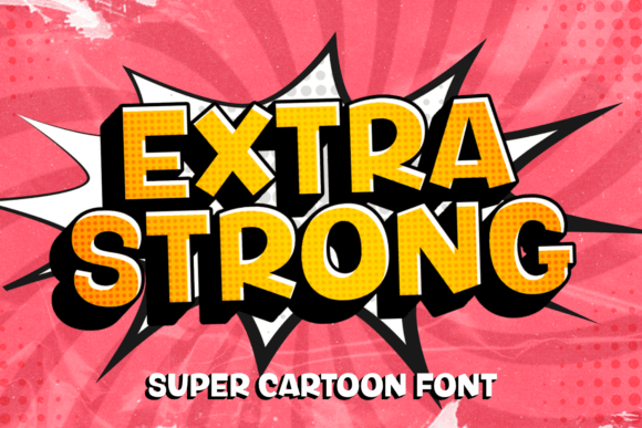 Extra Strong Font for Bold Editorial Design