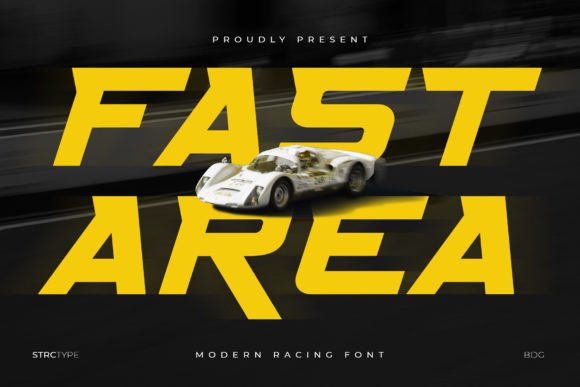 Fast Area: A Dynamic Font for High-Impact Campaigns