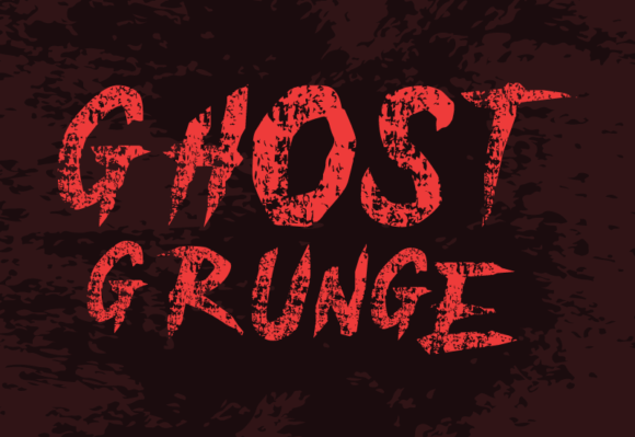 Ghost Grunge Font for Editorial Design