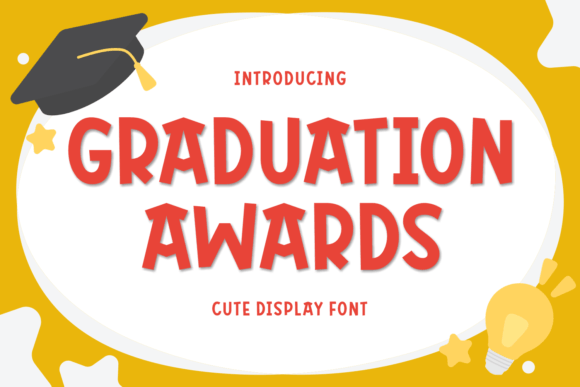 Graduation Awards Font for Web Design