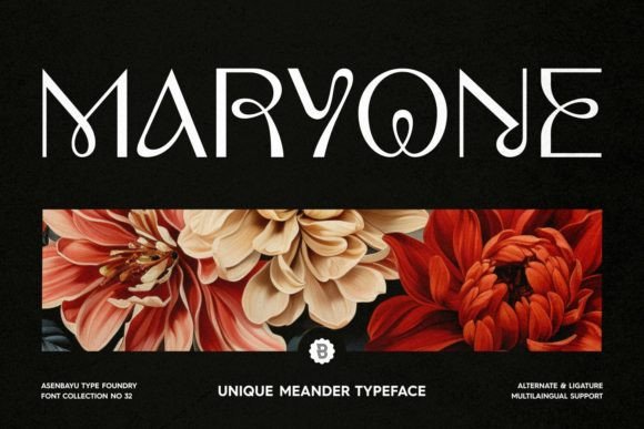 Maryone Font for Modern Editorial Design