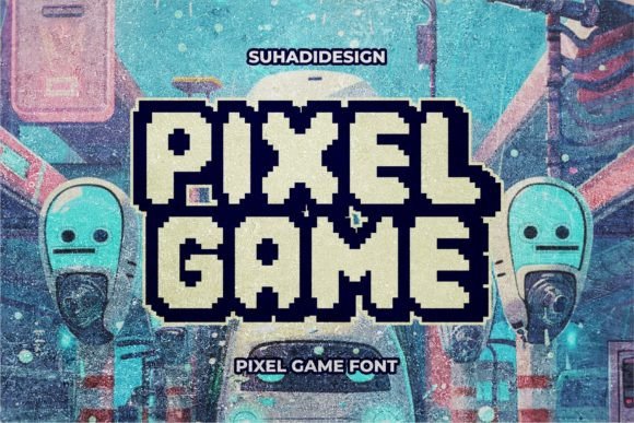 Pixel Game Font for Professional Branding