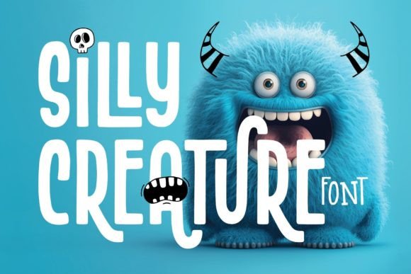 Silly Creature Font for Web Design