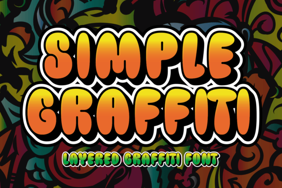 Simple Graffiti Font for Bold Web Design