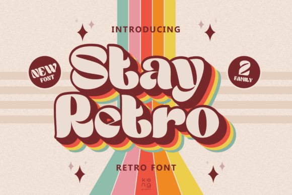 Stay Retro: A Timeless Display Font for Web Design