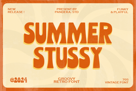 Summer Stussy Font for Bold Digital Campaigns