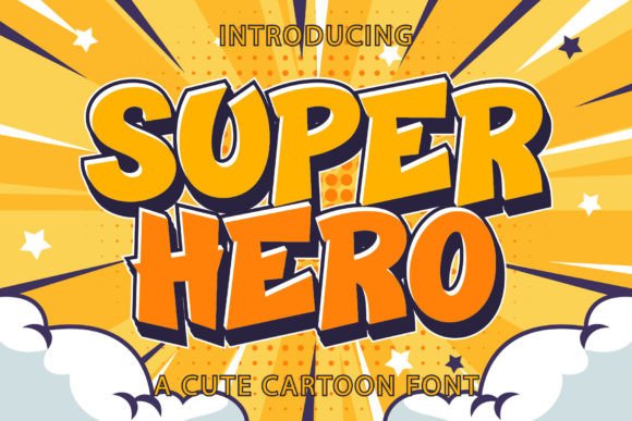 Super Hero Font for a Bold Editorial Makeover