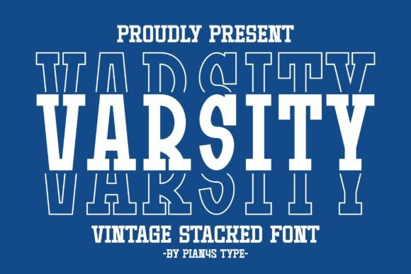 Varsity Stacked for Professional Branding