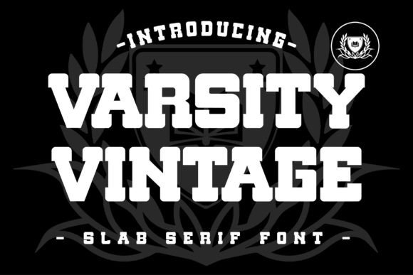 Varsity Vintage: A Sporty Display Font for Web Design
